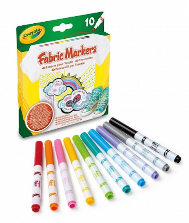 Feutres tampon lavables Motifs divers - Mini stampers Crayola x 8