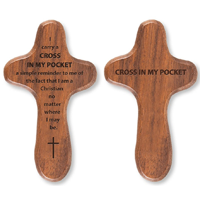 Cross In My Pocket Prayer Holding Cross Holding Crosses Religious Gifts Pilgrim Gifts Walsingham