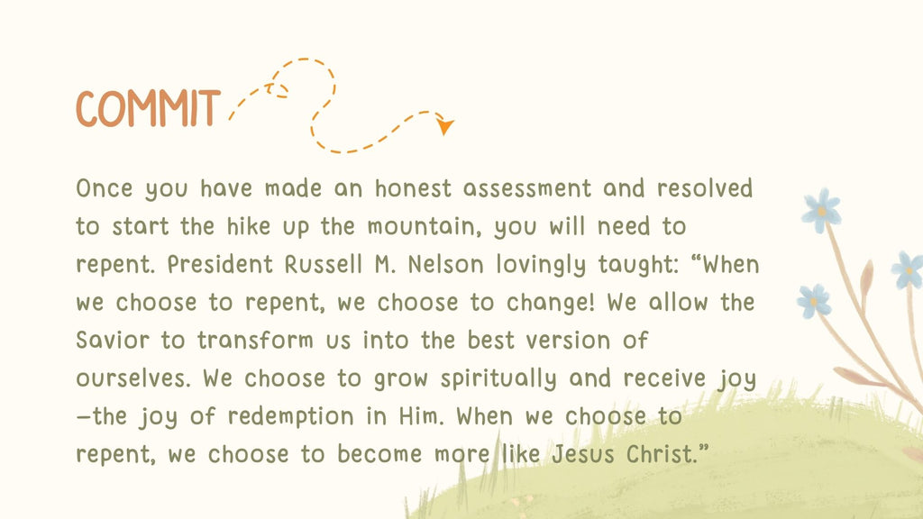 President Nelson's call to repent