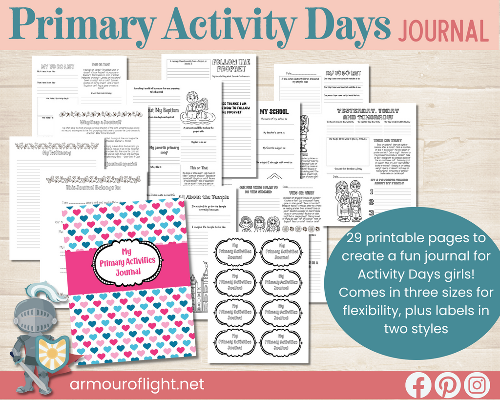 Activity Days Journals