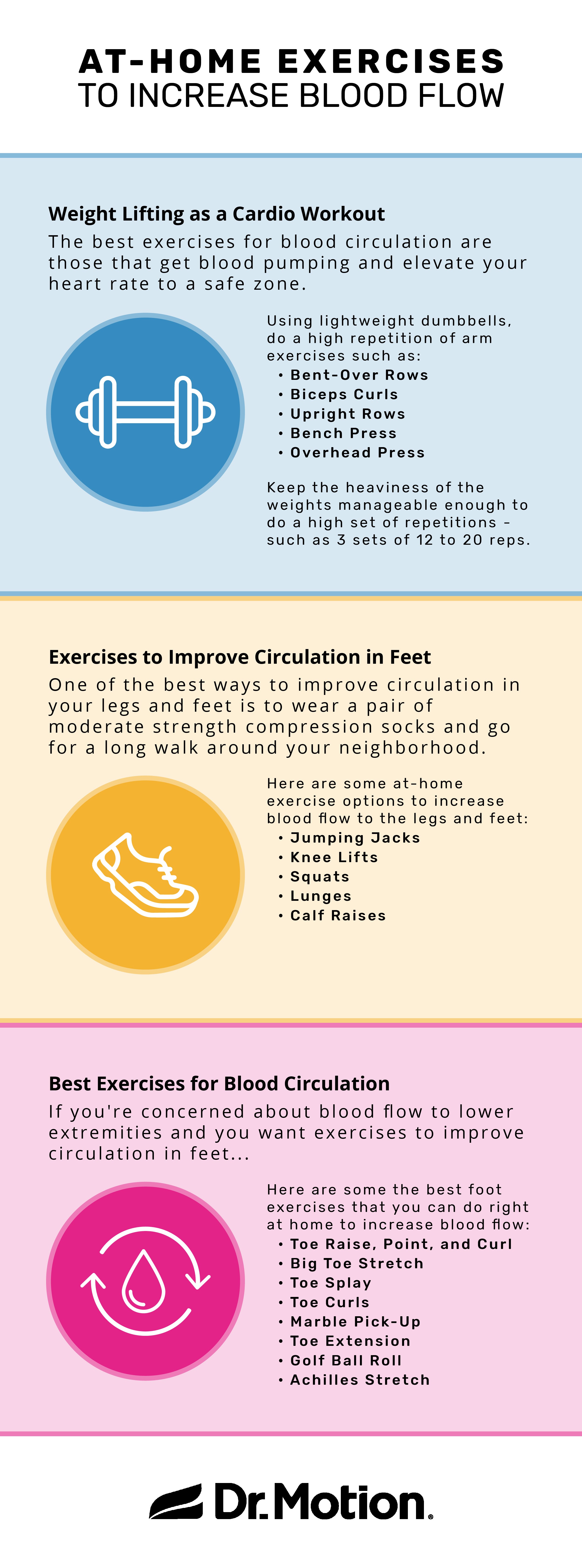 At-home Exercises To Help Boost Your Circulation [Infographic