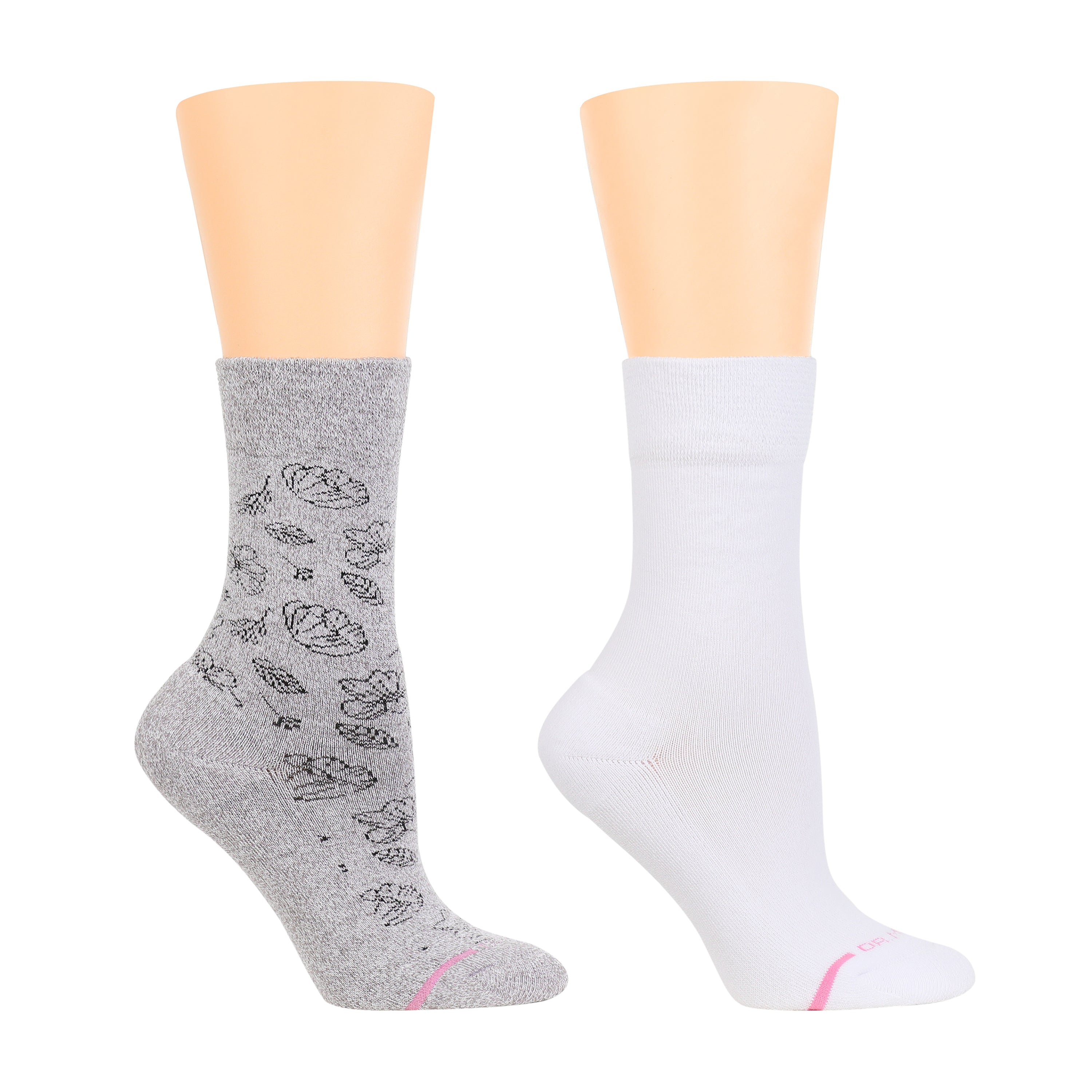1 Pair Women Silky Soft Non-Slip Ultrathin Attractive Design Socks – DS  Traders