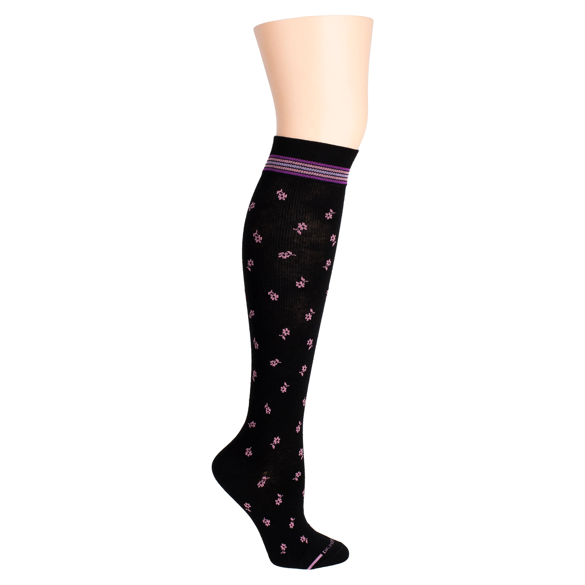 Pretty Floral | Knee-High Compression Socks For Women