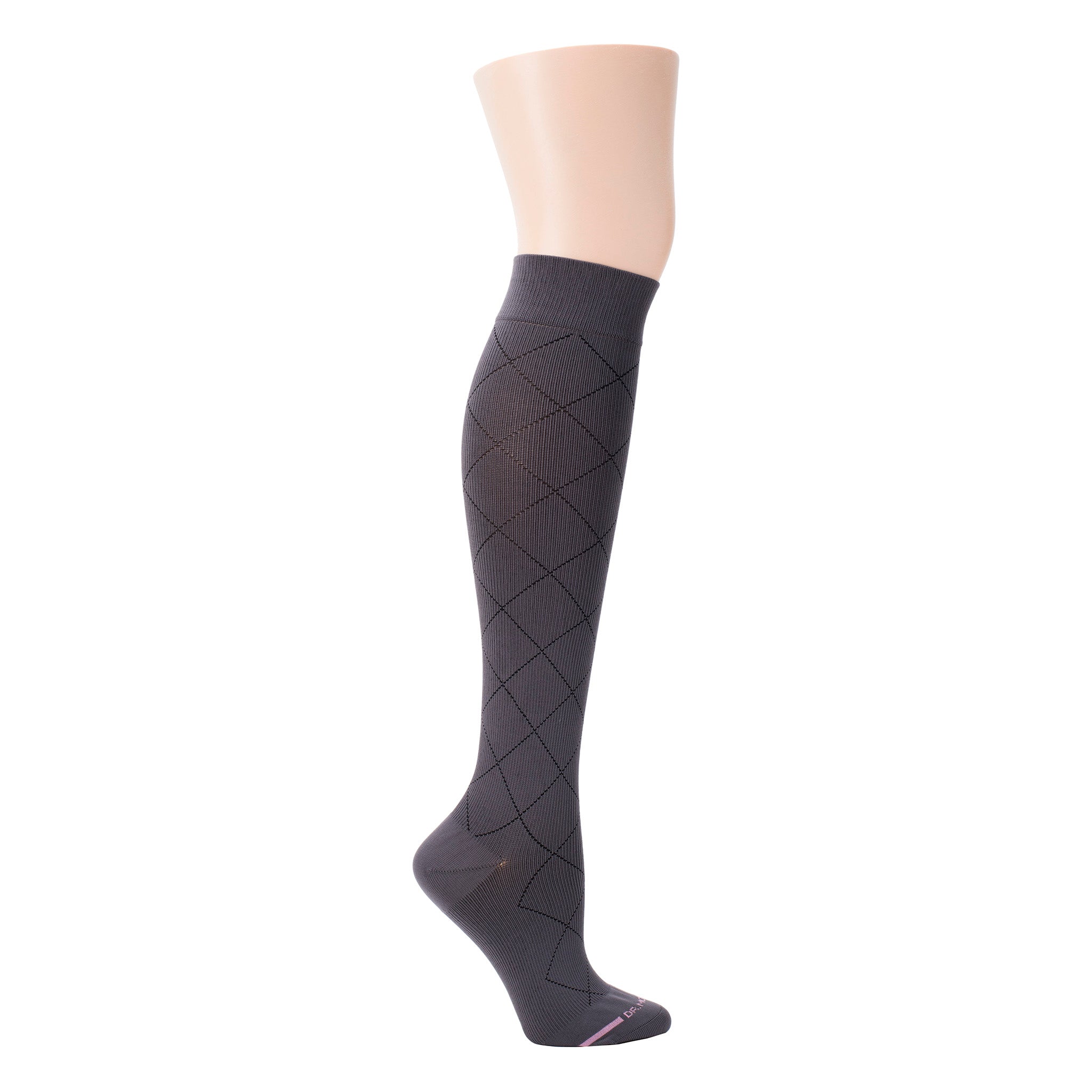 Diamond Pattern | Knee-High Compression Socks For Women | Dr. Motion