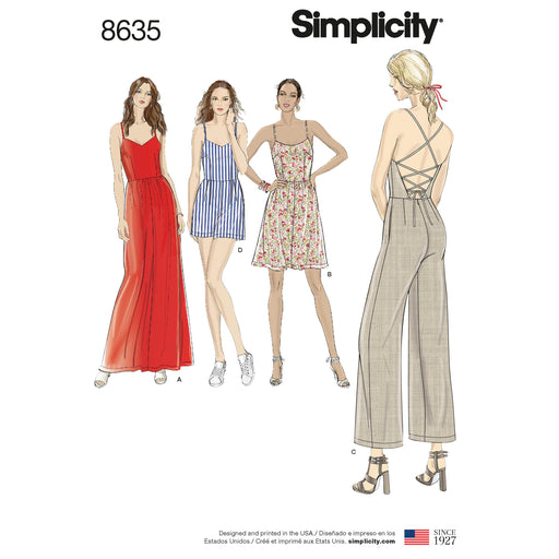 Simplicity 8626 Misses' Corset Belts