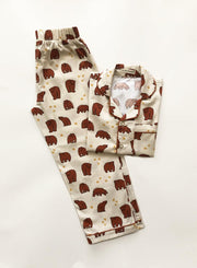 Brown Bear Kid's Pyjama Set