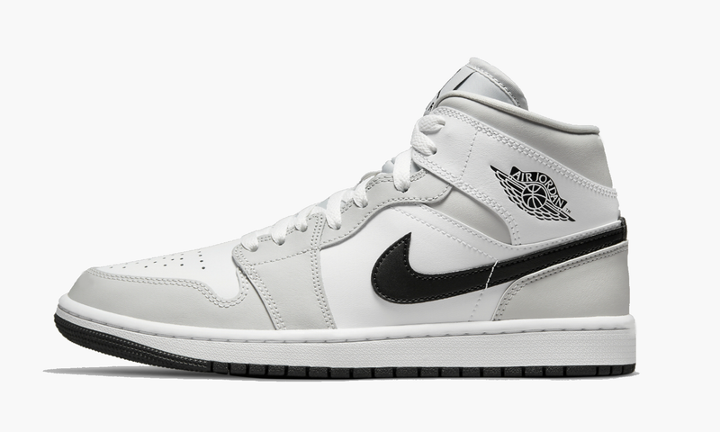 Air Jordan 1 Mid WMNS Light Smoke Grey 