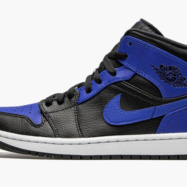 jordan 1 mid black hyper royal