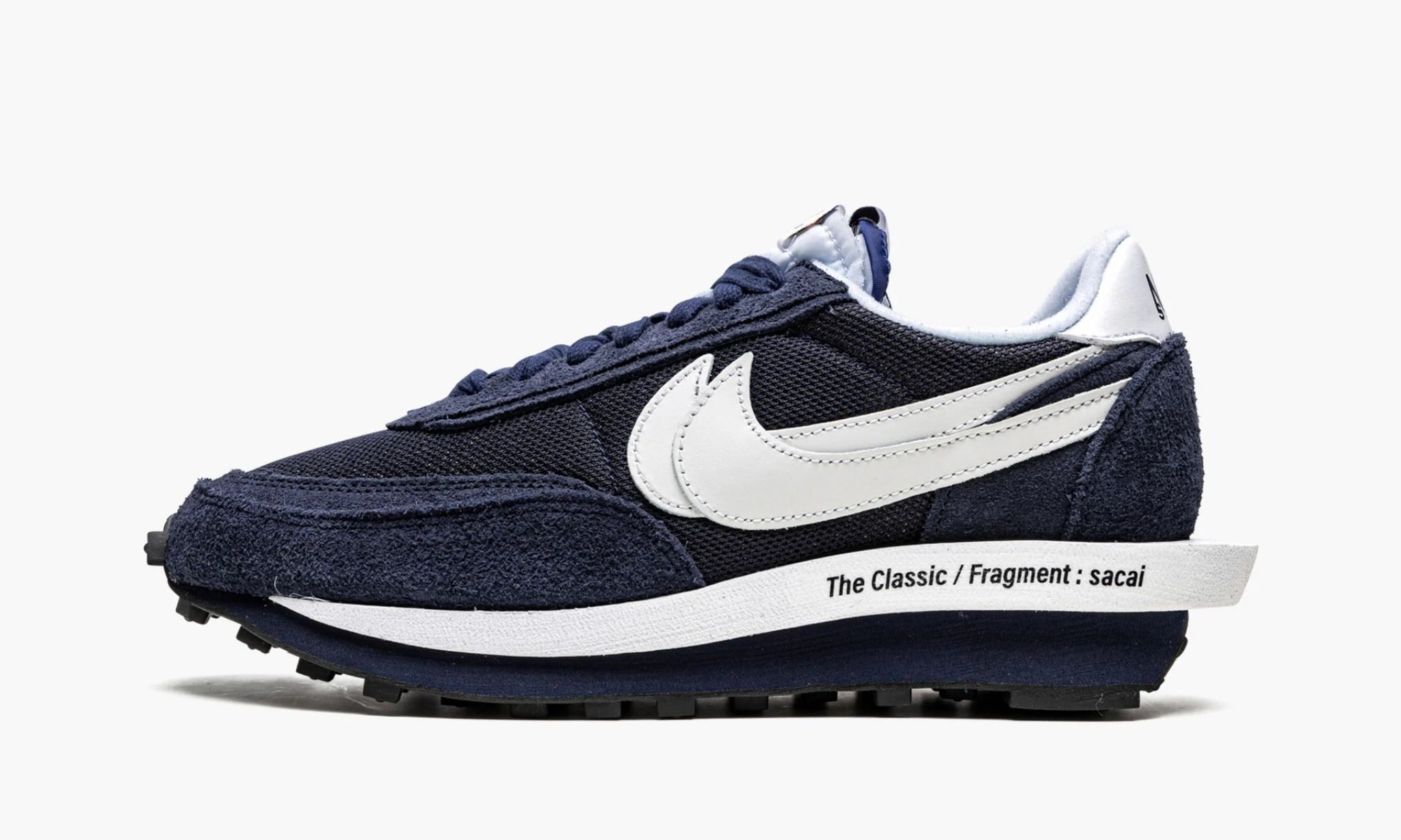 sacai nike waffle blue