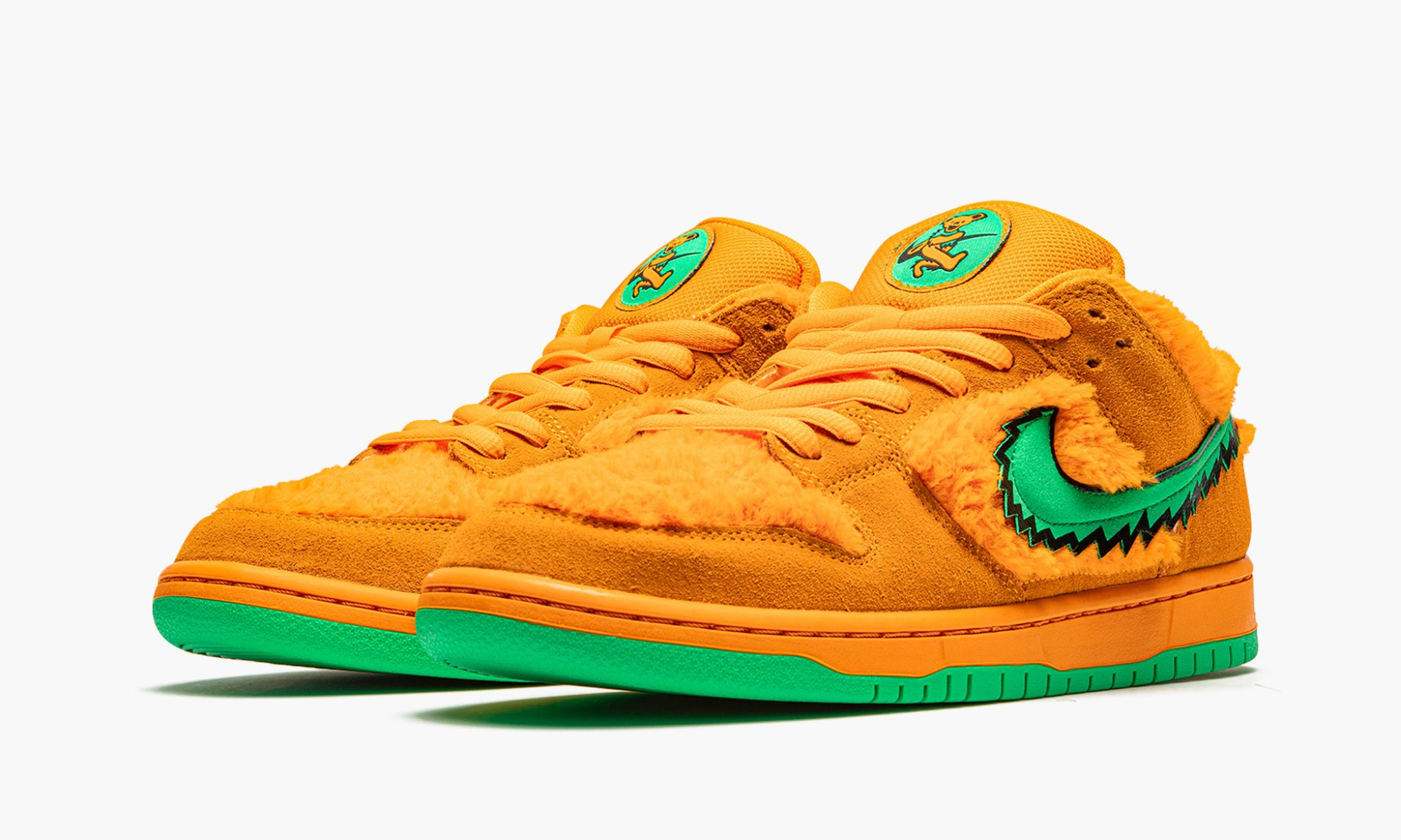 nike sb dunk low grateful dead bears orange