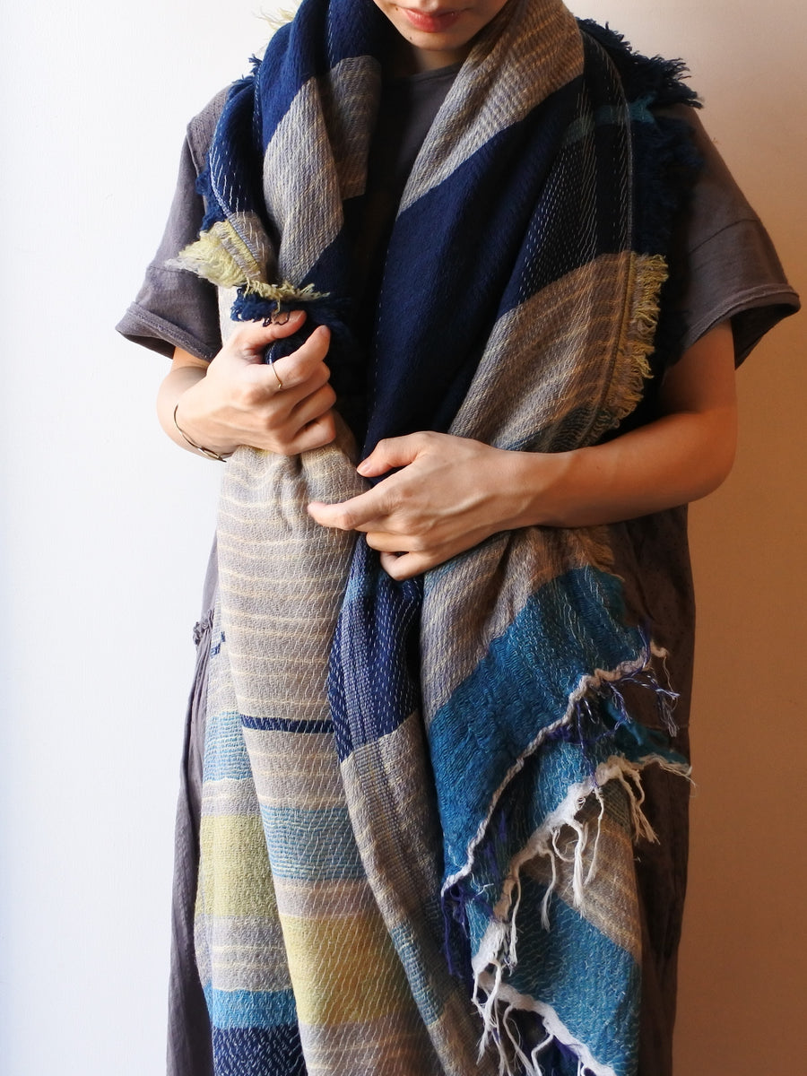 激安単価で 玉木新雌 tamaki niime roots shawl ショール tdh