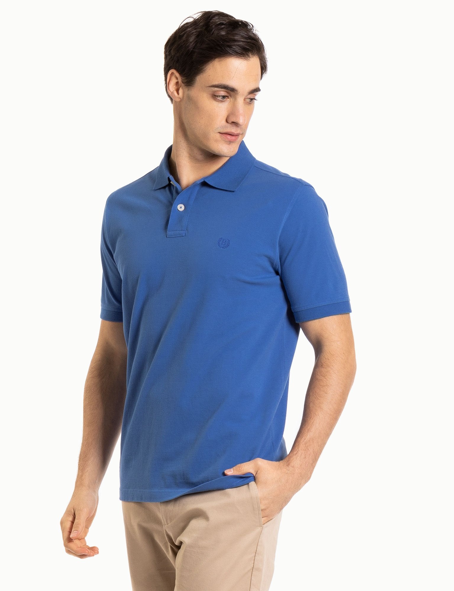 blue polo khaki pants