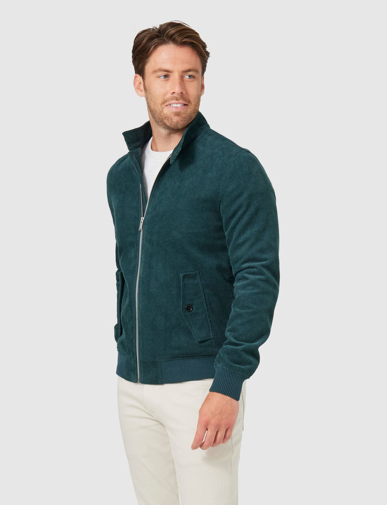 Wellington Corduroy Jacket - Clubhouse Green – Blazer Clothing