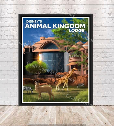 Disney Animal Kingdom Poster