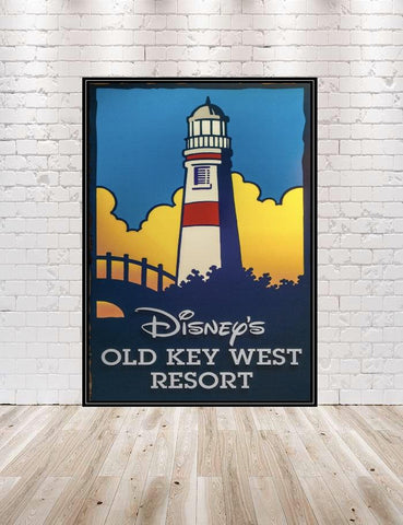 Old Key West Disney Poster