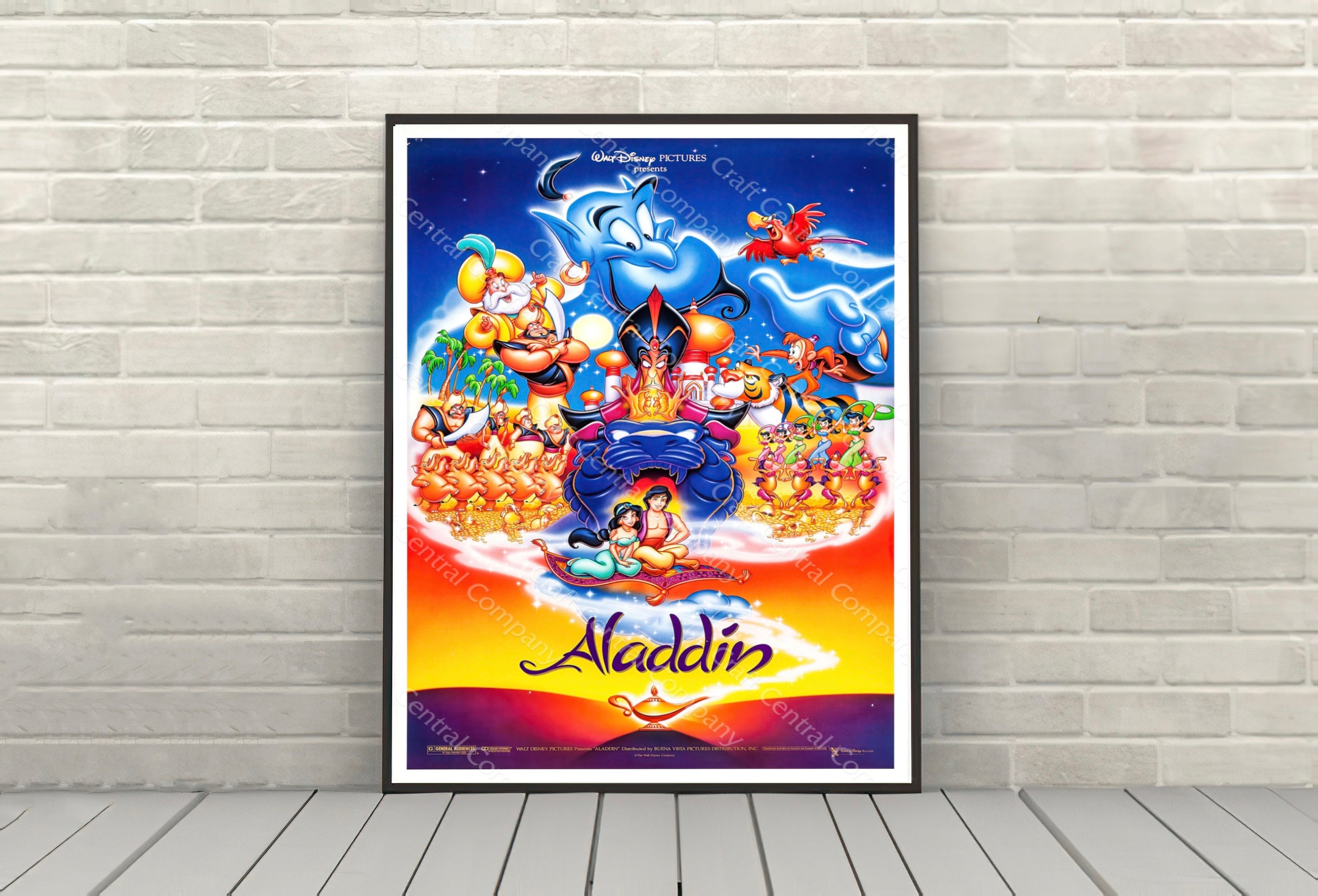 aladdin theatrical poster