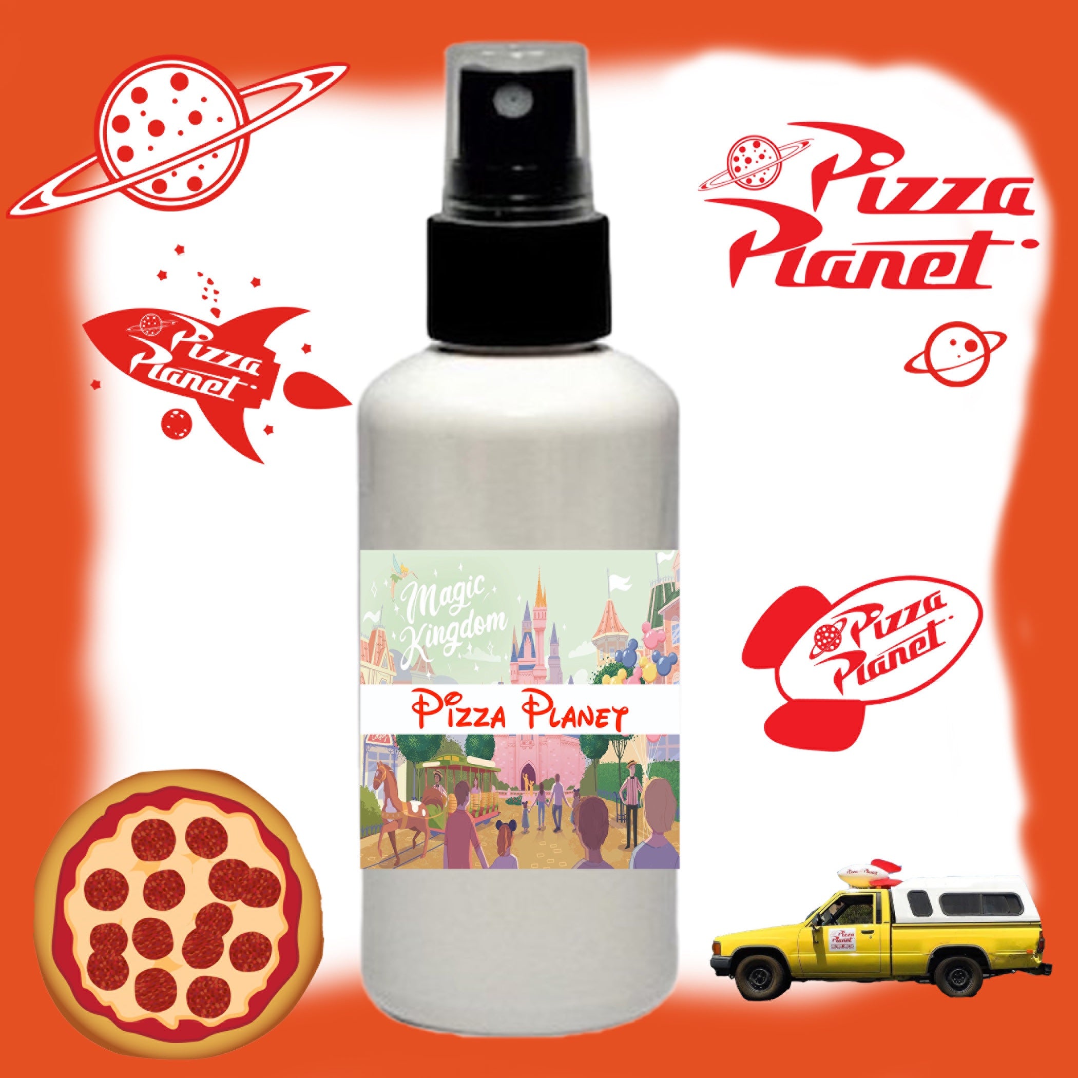 Pizza Planet Fragrance Spray Disney Room...