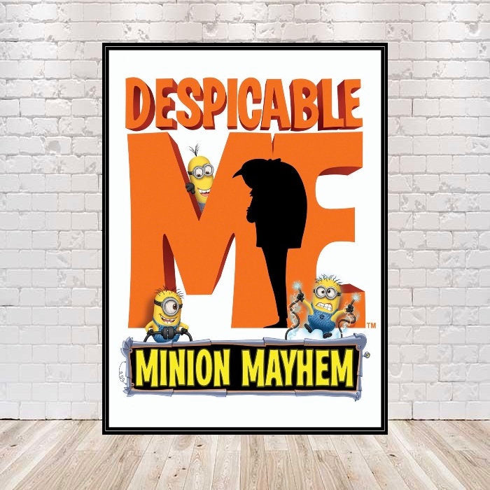 Despicable Me Minion Mayhem Poster Despicable Me poster Universal ...