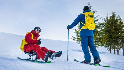 la luge raquette ski snooc