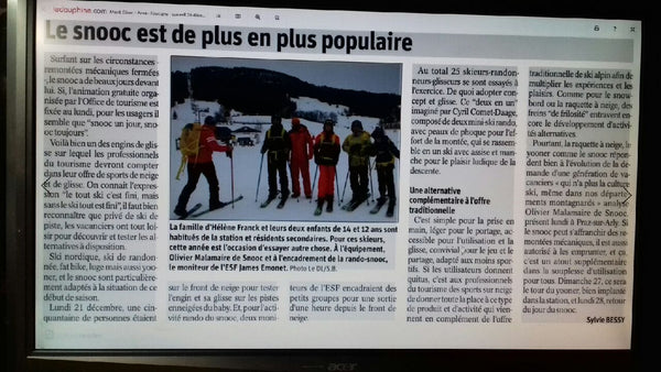 SNOOC Article Dauphiné