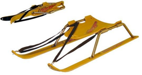 Luge en bois pliable