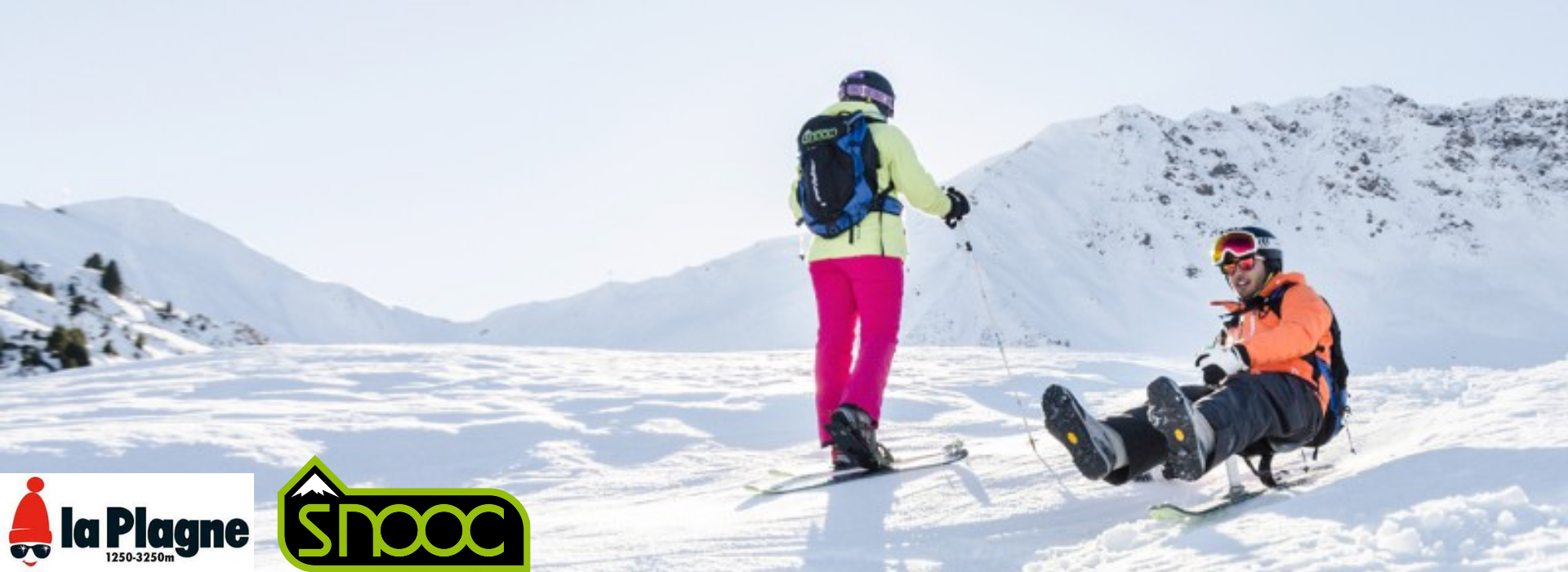 Le Snooc est présent à la Plagne 