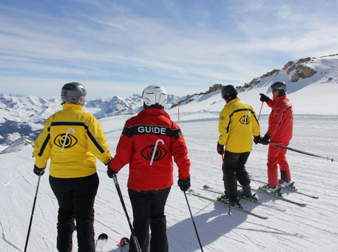 Ski guidé mal voyants ski adapté 