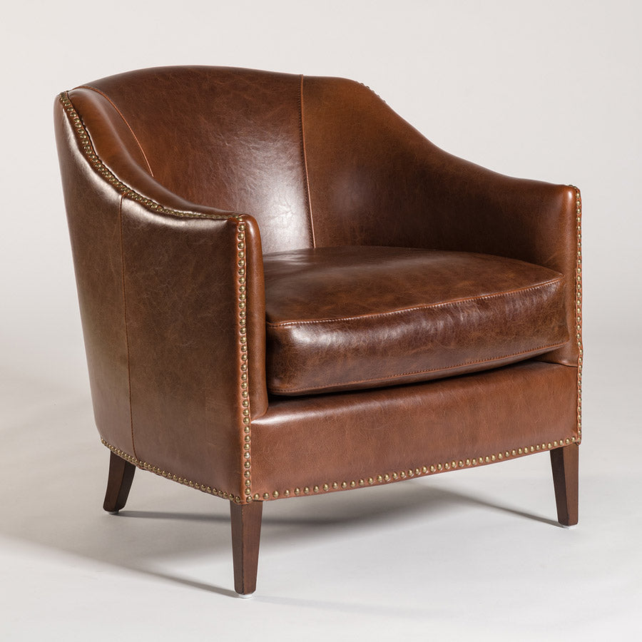 madison leather recliner armchair