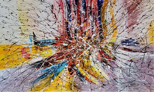 Paint by Number Wall Art, Modern Style Interior Decor - Unreal Beauty1 - LargeModernArt