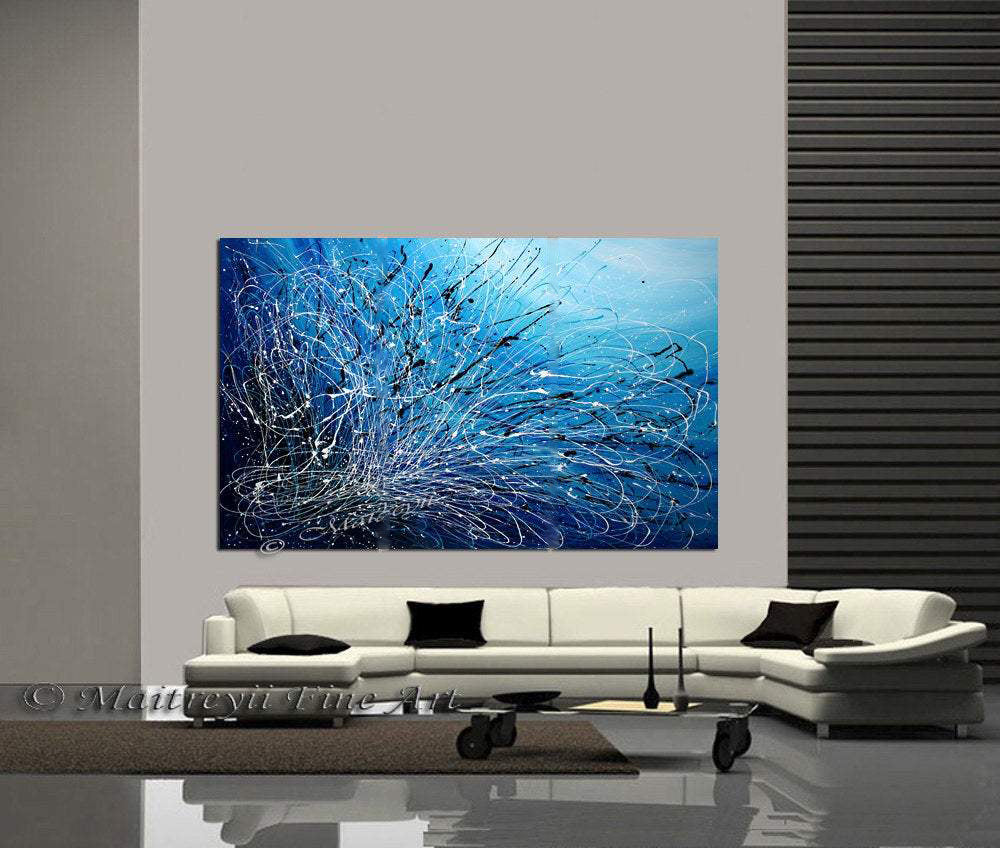 GOODECOR Modern Canvas Painting Abstract Big Size Wall Art Living Room  Decoration Pictures Canv…