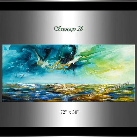 Contemporary art paintings, extra large canvas art L464