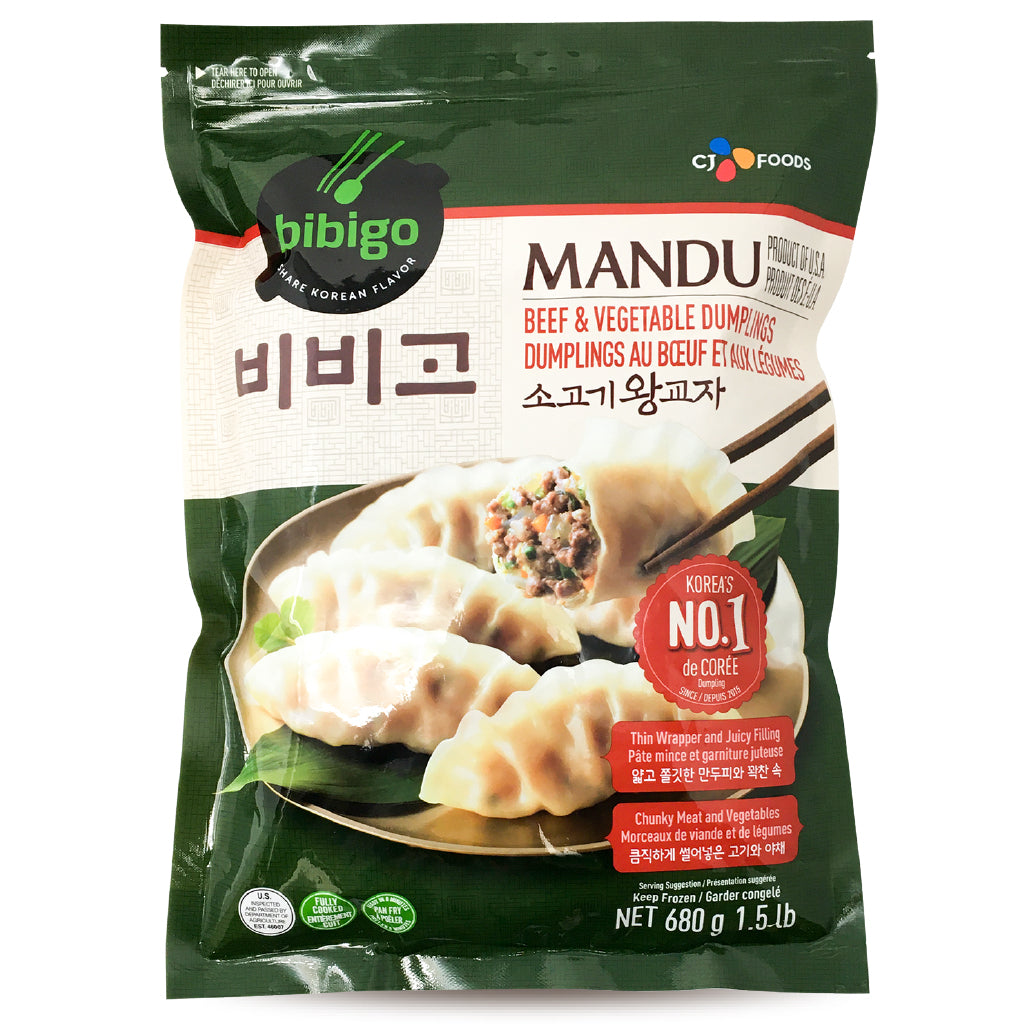 Cj Bibigo Big Gyoza Dumpling Beef H Mart Mall Toronto