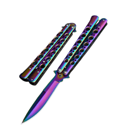 Download Butterfly Knife Purple Blue Knifemarkt Com