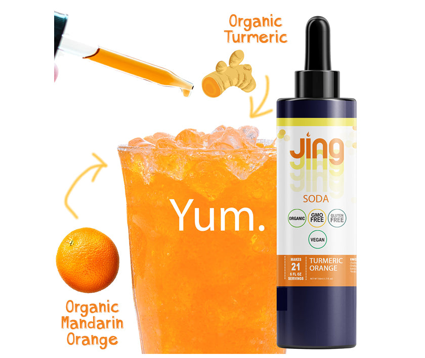 Jing Soda® Orange Turmeric