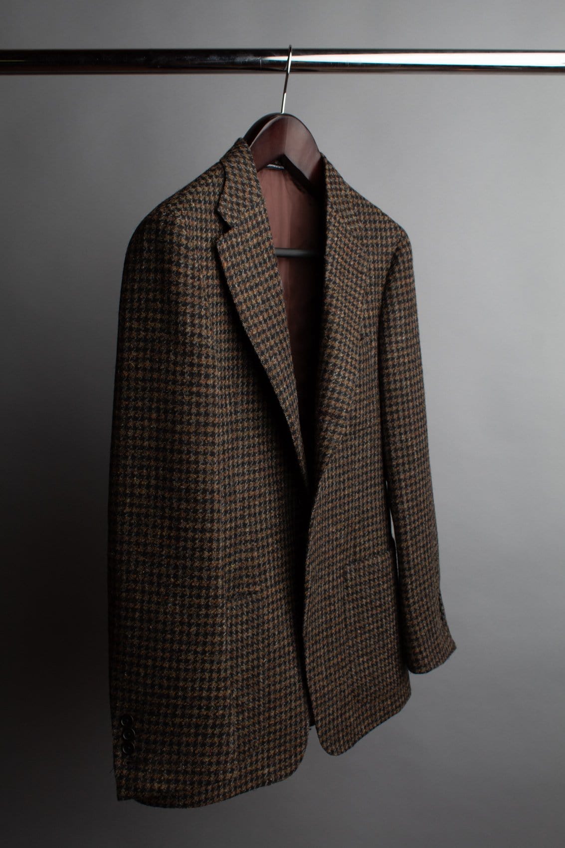 harris tweed houndstooth jacket
