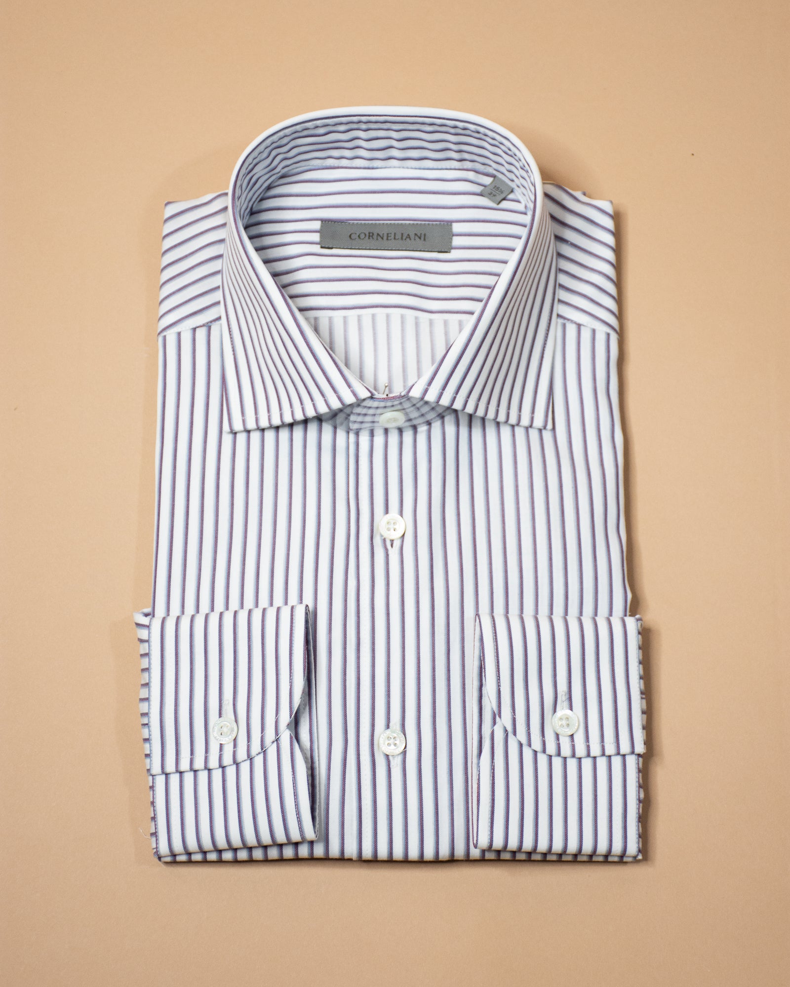 CORNELIANI Stripe Pattern Shirt