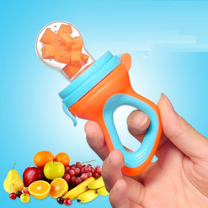 silicone baby fruit feeder