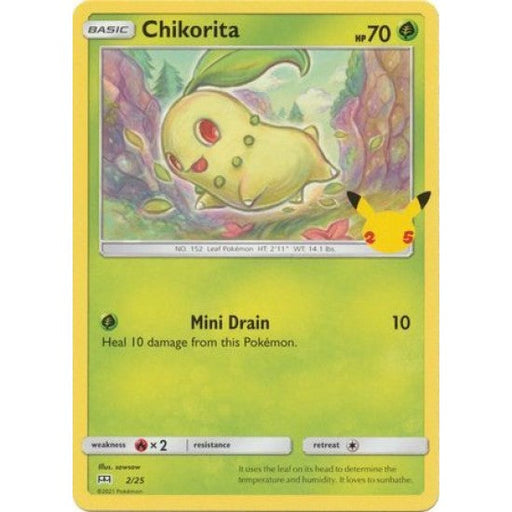 Chimchar Holo - McDonald's Collection 2021 Pokémon card 12/25