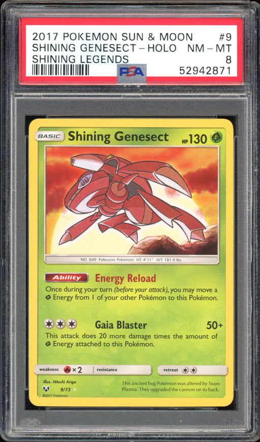 Shining Genesect - 9/73 - Holo Rare