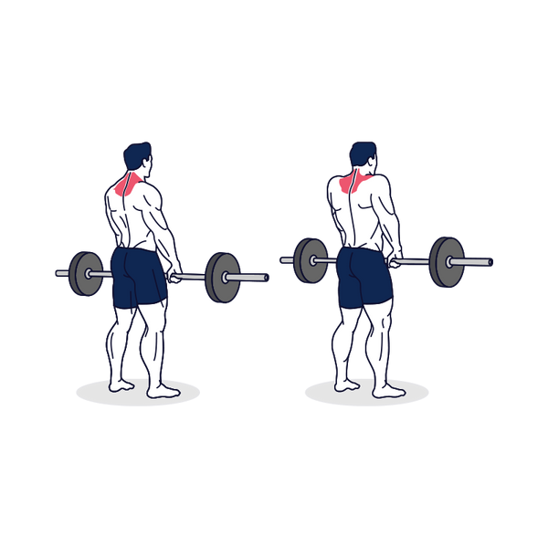 How To Do Barbell Shrugs With Proper Technique Simply Fitness