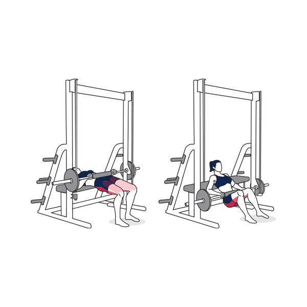 How to do Smith Machine Hip Thrust with Proper Form and Technique? – Simply  Fitness