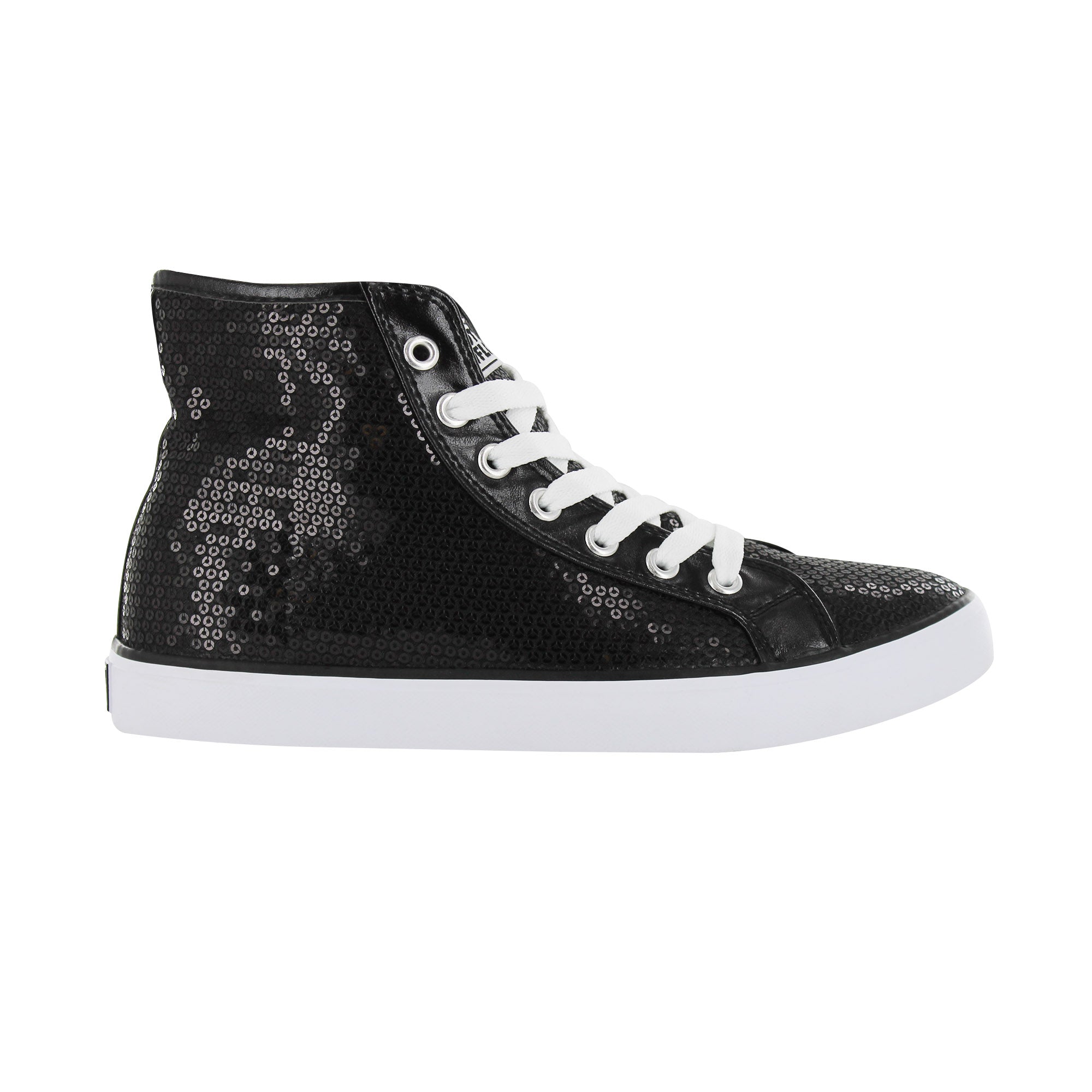 Womens Black Sequin Disco Dance Sneakers | Gottaflurt – Gotta Flurt