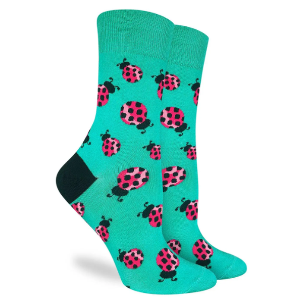 Good Luck Sock Women's Ladybugs Socks – bubblepixie soap co.