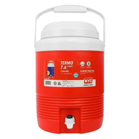 Termo 2 Gal Rojo NYC