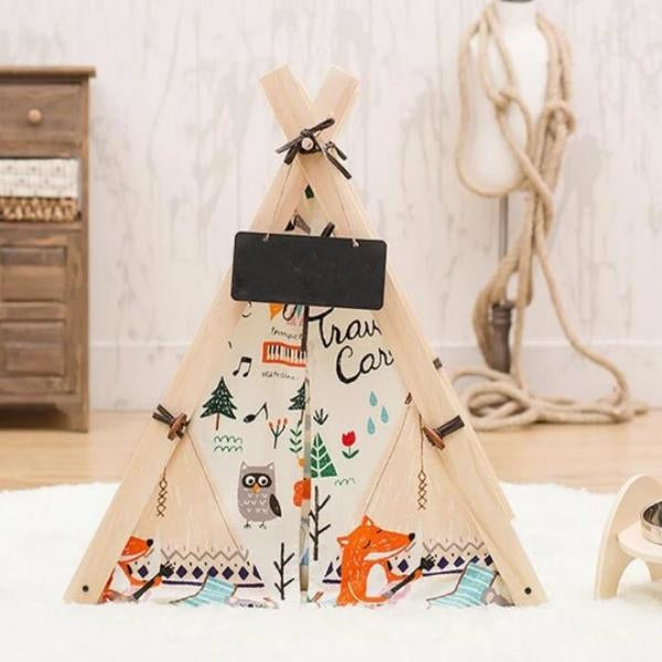 Mbya Maisonnette Pour Chien Et Chat Avec Dessins