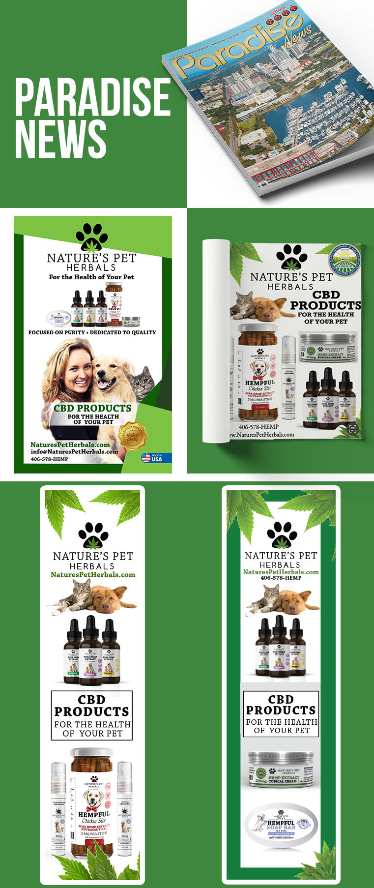 CBD Broad spectrum hemp products for pets