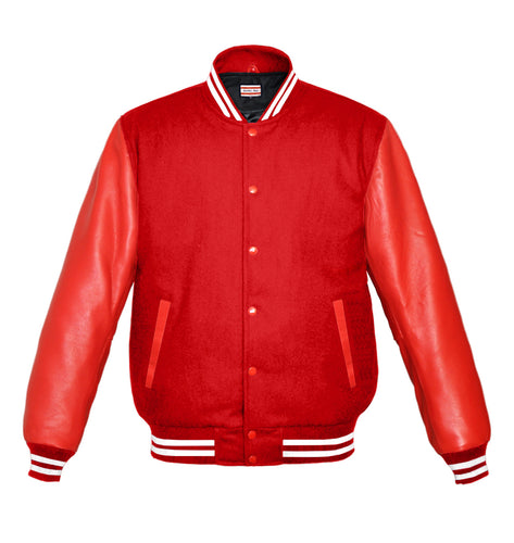 Men's College Baseball Varsity Jacket