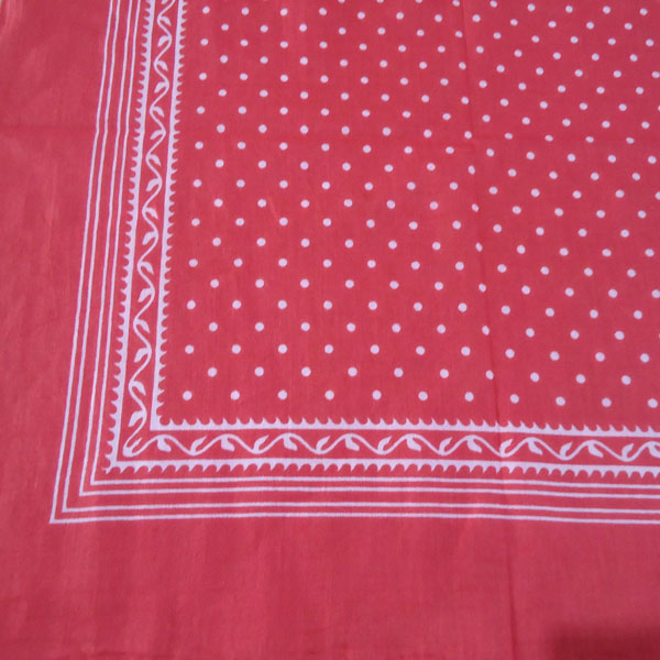 red spotted handkerchief