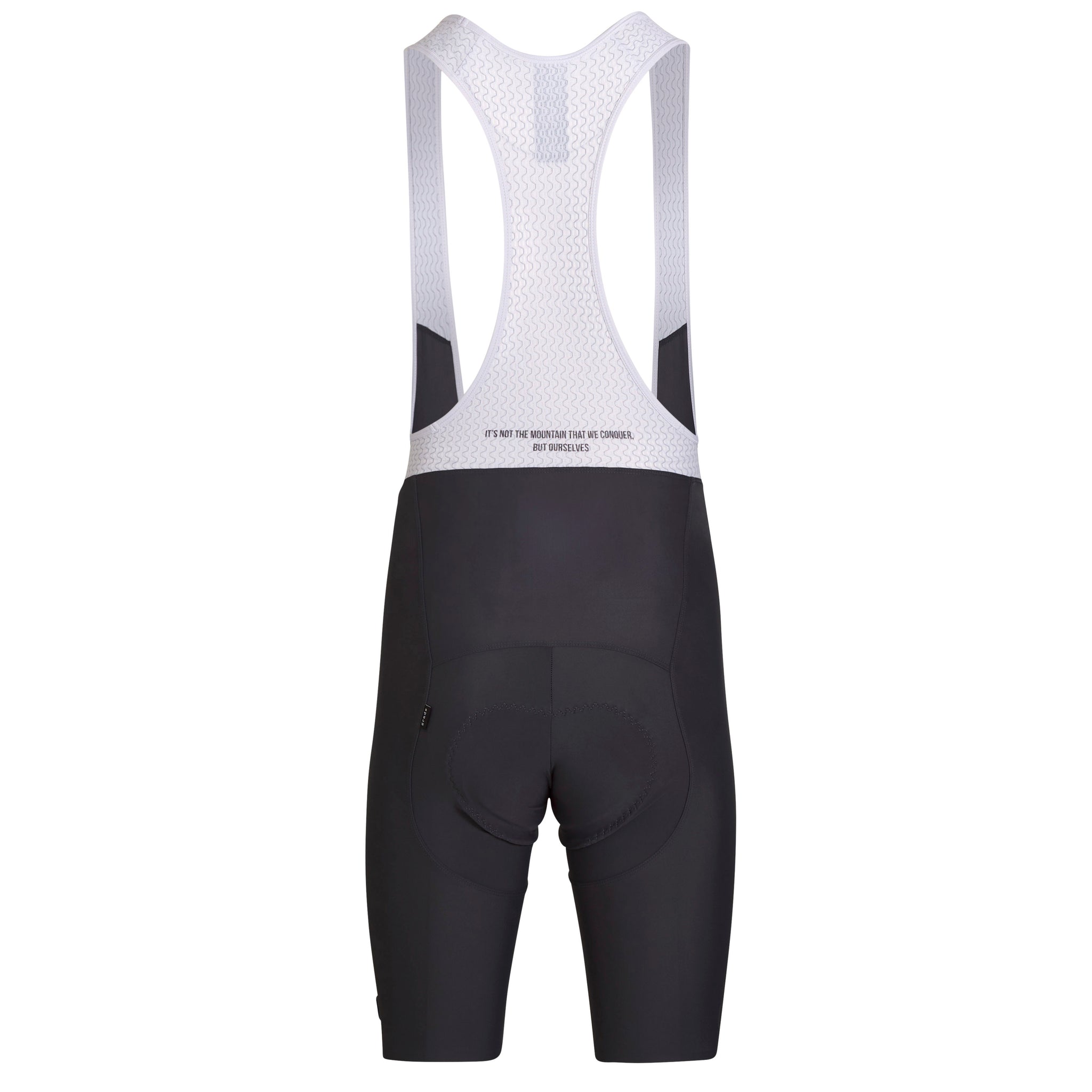 white bib shorts