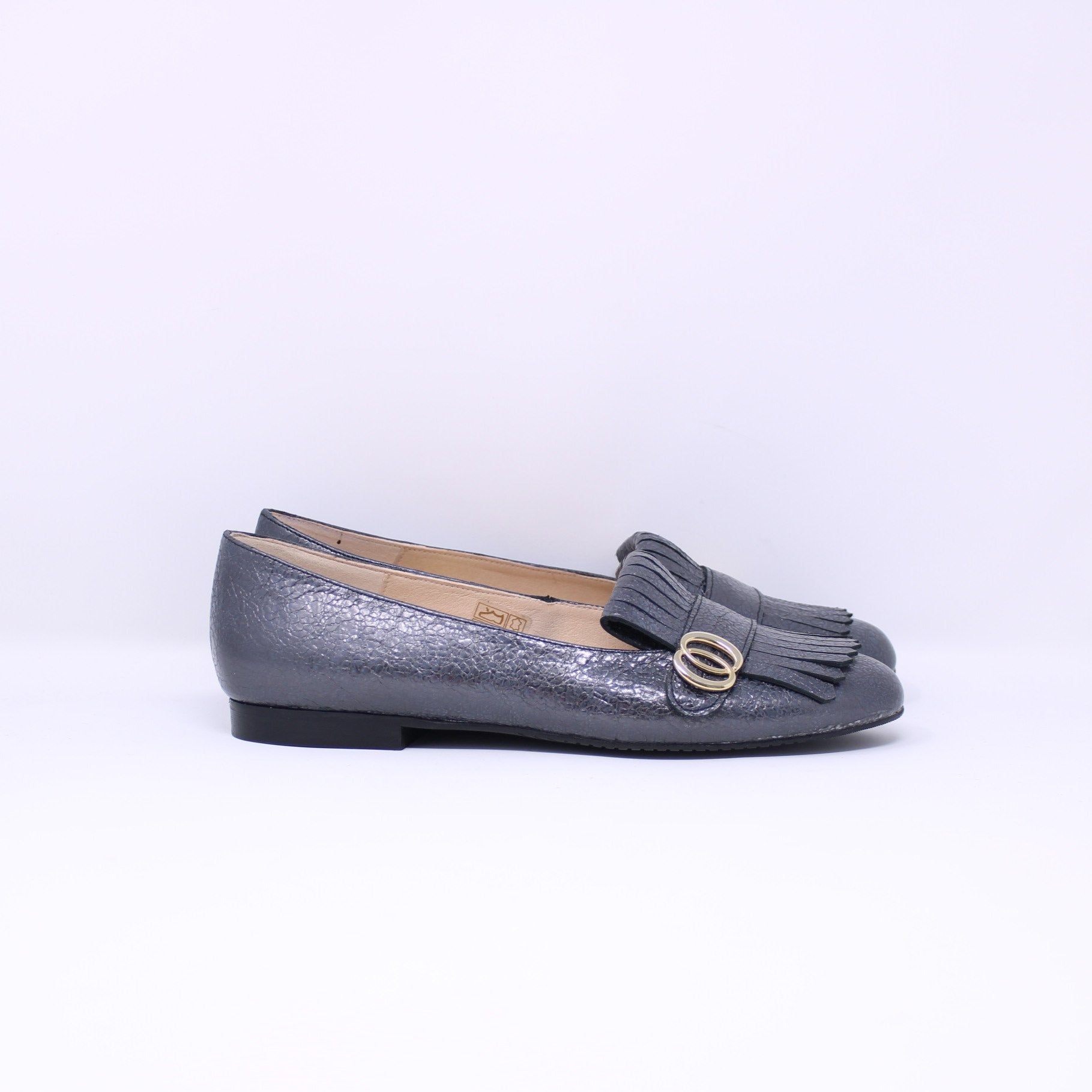 Coquette 9021 Ladies Pewter Flats – Frankel's Designer Shoes